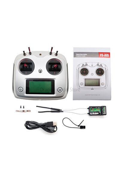 Choice White with ia6b FLYSKY FS-i6S i6S 2.4G 10CH AFHDS 2A Centering Throttle Transmitter iA6B iA10B Recei