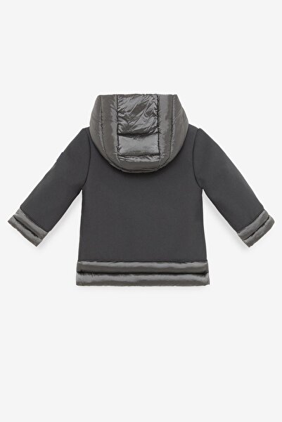 GB Baby Bg Store Baby Boy Gray Coat