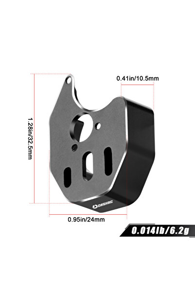 Choice DashRC Brushed Brushless Outrunner Motor Mount Conversion Seat for Axial SCX24 1/24 RC Crawler Tr...