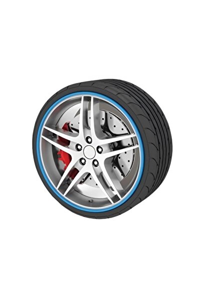 Lumi LUXURY Set 4 protectii pentru jante / inele jante - Albastru