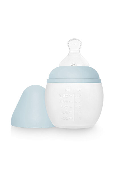 Elhee Anti-Kolik Medikal Silikon Biberon 0 ay+ Mavi 150 ml