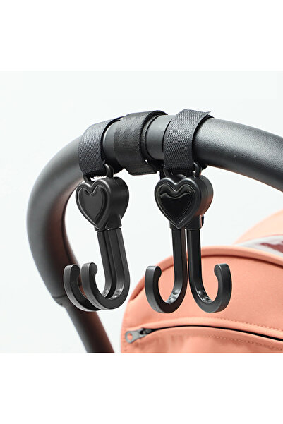 Choice black 2PCS Stroller Hook Multi Purpose Baby Stroller Hook Multi Purpos...