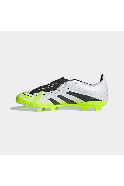 adidas Predator League Fold over Tongue Firm-Multi Ground Men's White Turf Soccer Cleats