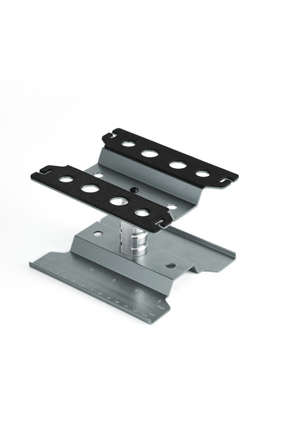 Choice منصة رفع أداة إصلاح السيارات RC ذات الدوران 360 درجة باللون الرمادي ال...