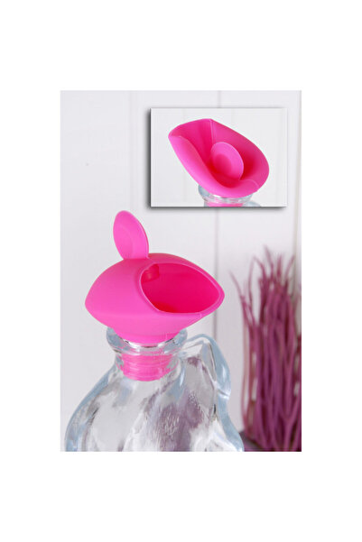 hermia Capac de sticlă 196RWE1505, fără BPA, silicon, roz