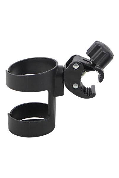 Choice حامل أكواب لعربة الأطفال باللون الأسود، حامل زجاجات للدراجة، زجاجة رضا...