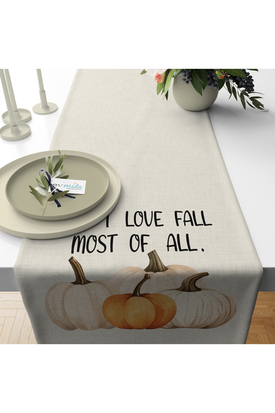 Evmila Model de covor decorativ cu imprimeu de toamnă