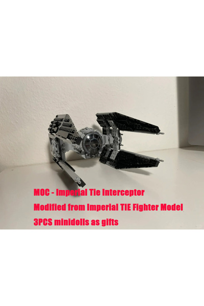 Choice 418 قطعة من مكعبات البناء TIE MOC، أسطول الإمبراطور، الحرس الملكي الإمبراطوري، المقاتلون DIY، مجموعة مكعبات الفضاء...