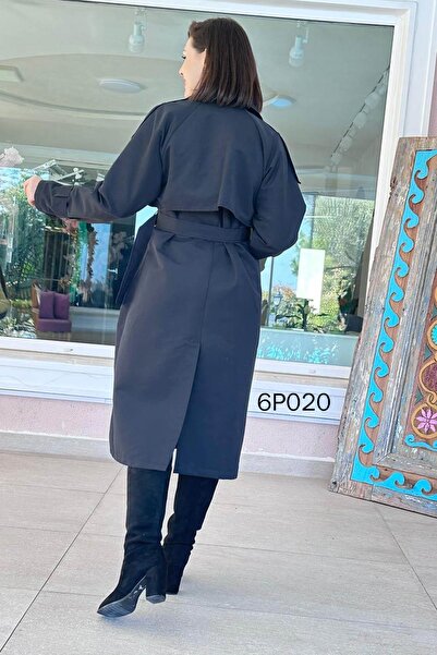İnce Topuk Prive Seri Apoletli Torino Trençkot 6p020