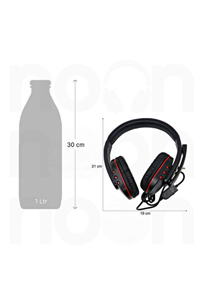 Primo Plus سماعات رأس سلكية للألعاب بتصميم يغطي الأذن مع ميكروفون لأجهزة PS4/PS5/XOne/XSeries/NSwitch/PC