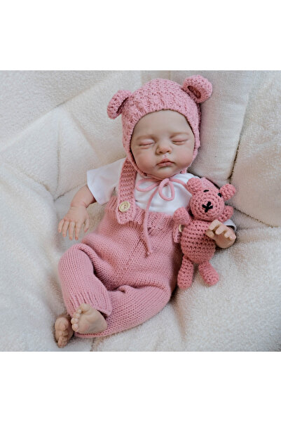 Choice دمية طفل حديث الولادة وردية اللون من NPK مقاس 45 سم و18 بوصة تشبه الحي...