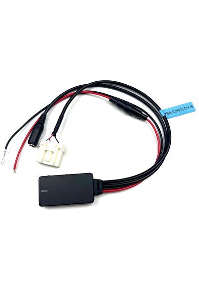 YBA CONTECH Mazda Car Bluetooth Module – Music Streaming and Hands-Free Calls (Plug & Play, 12V, AUX)
