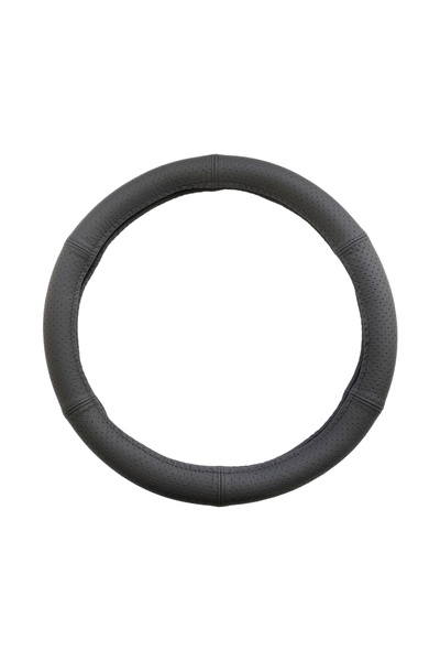 Mega Drive HUSA VOLAN PIELE NATURALA PERFORATA NEGRU 42-44 CM