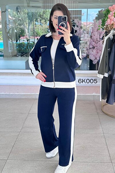 İnce Topuk Modal Suit with Pocket Accessories 6K005