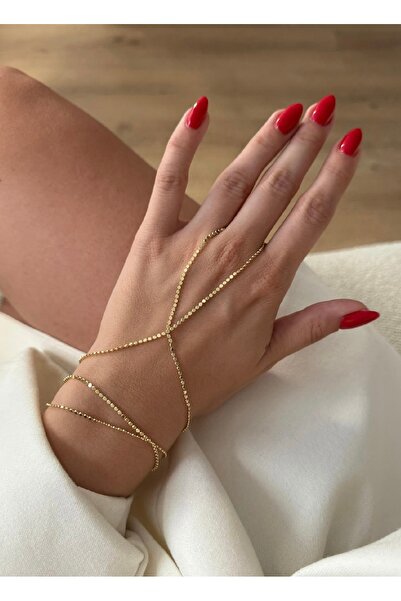 SARA Gold 14k Kaplama Pirinç Özel Tasarım Şahmeran
