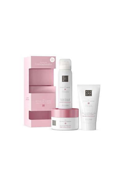 Rituals Set complet pentru ingrijirea corpului, THE RITUAL OF SAKURA TRIAL, 3 buc