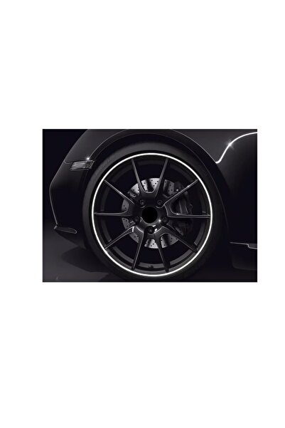 Lumi LUXURY Set 4 protectii pentru jante / inele jante - Alb