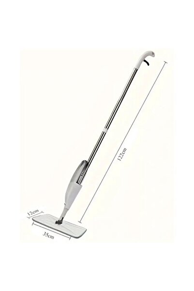 OEM Spray mop, plastic, length 128 cm, cloth with velcro fastening