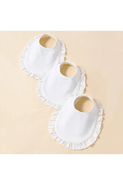 Choice 4066123 منشفة لعاب للأطفال البنات، 3 قطع، قطن 100%، ناعمة ومريحة، دانت...