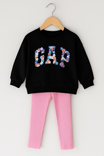 RAPAPA Dievčenská súprava pančúch s kvetinovou potlačou 1637