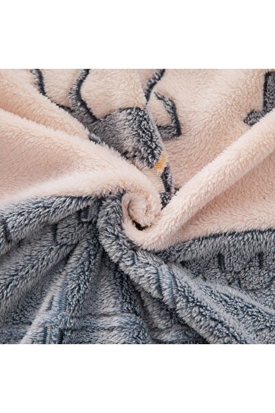 JOJO HOME Cocolino Double Bed Linen, 4 pieces, with ELASTIC, Reindeer