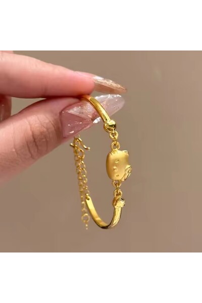 Choice KT 2025 New Sanrio Bracelet Kawaii Hello Kitty Cartoon Anime Cute Jewelry Wrist Accessories Girlfrie