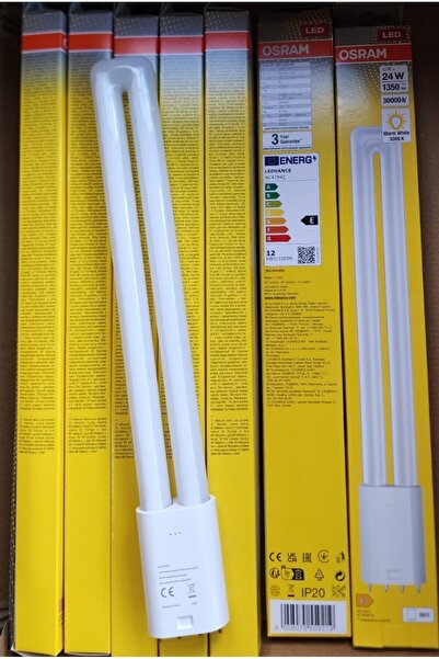 Osram Dulux Led L24 Hf 12w 830 2g11 Duylu 4 Pinli Ampul (50 ADET)