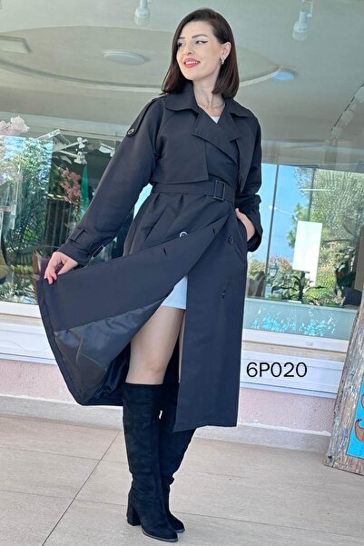 İnce Topuk Prive Seri Apoletli Torino Trençkot 6p020