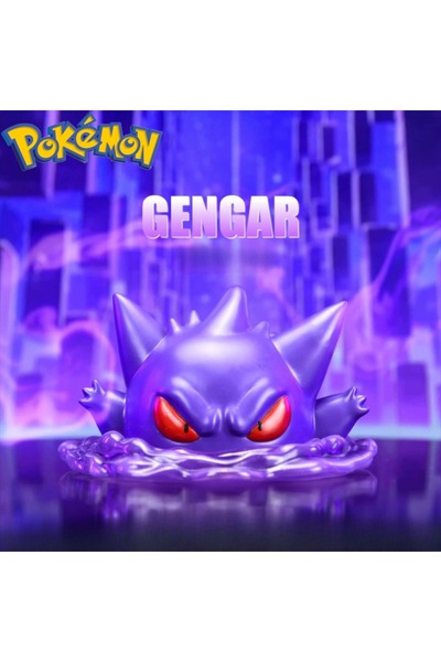 Choice Gengar 6cm/2.4in Anime Pokemon Figures Gengar fridge magnet Action Figure Pvc Statue Collection Mode
