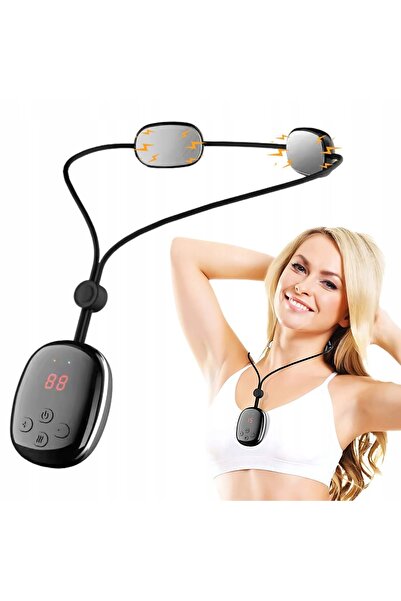 zola Aparat masaj cervical EMS, 15 niveluri, 5 moduri, 4 trepte incalzire, in...