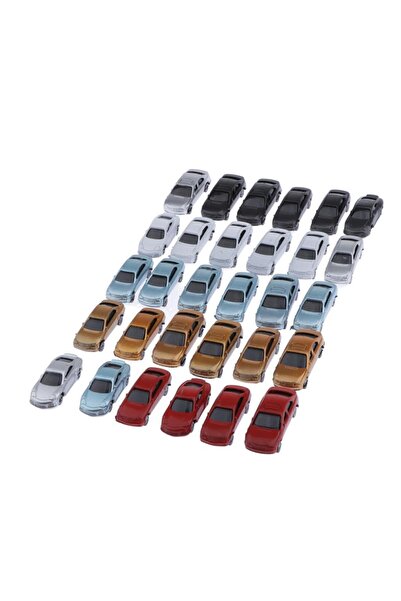 Choice 30 قطعة من سيارات القطار بمقياس HO OO TT نماذج معمارية بمقياس 1:100 لمواقف القطارات والبناء...