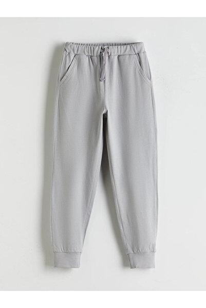 LC Waikiki LCW Kids Siyah Beli Lastikli Erkek Çocuk Jogger Eşofman Alt 2'li