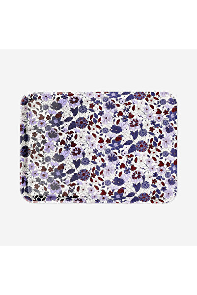 Flying Tiger Copenhagen Kır Çiçeği Desenli Plastik Tepsi