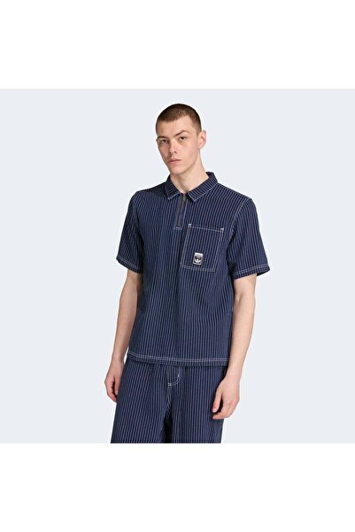 adidas Wabash Men's Navy Blue Shirt (Jw0169)