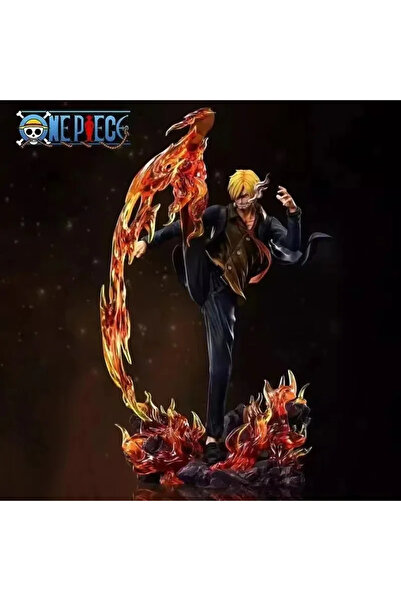 BANDAI One Piece WF Yamaharu 35cm Three Main Demons Wind Foot Black Foot Statue Model Pendant Box Handhe...