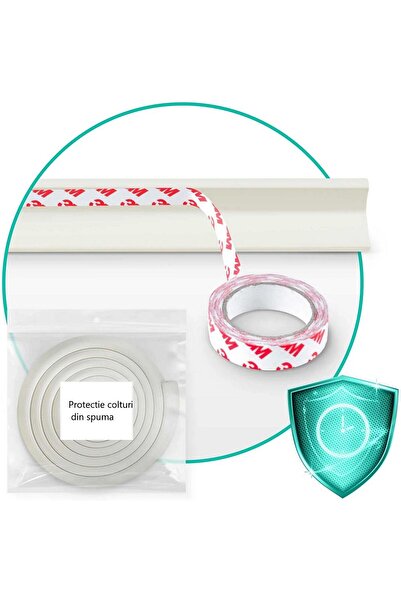 Ricokids Protective tape, made of special foam, strong, aesthetic appearance, white, 6 m