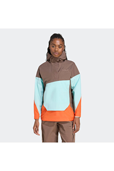 adidas Γυναικείο Καφέ Μπουφάν W XP 2.5 ANORAK JL9813