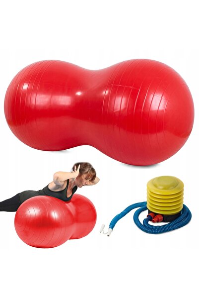 zola Hazelnut fitness ball, 40 x 80 cm, for muscle strengthening, physical fitness and neurological treatment