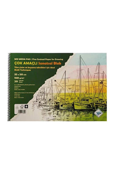 Genel Markalar Supertrend Resim Defteri Multi Teknik 35x50 170 Gr.20 Yp. (SD-104)