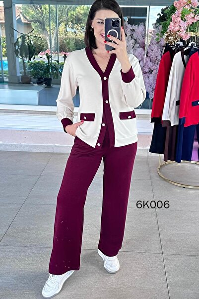 İnce Topuk طقم مودال مع كارديجان 6k006