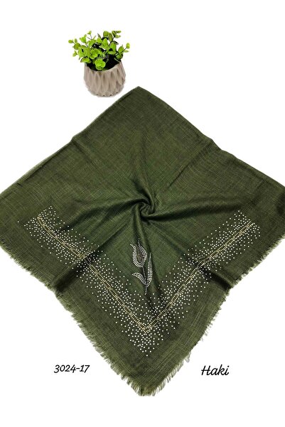 Sedef 3024 Taşlı Flamlı Eşarp