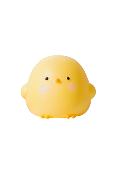 Choice1 دمية كتكوت صفراء صغيرة مضيئة ليلية إلكترونية لعبة شخصية أنمي بإضاءة د...