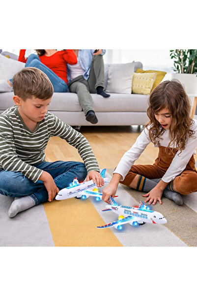 Choice لعبة طائرة إلكترونية مع موسيقى وفلاش صوت وطيار آلي وطائرة دوران تلقائية تعليمية...