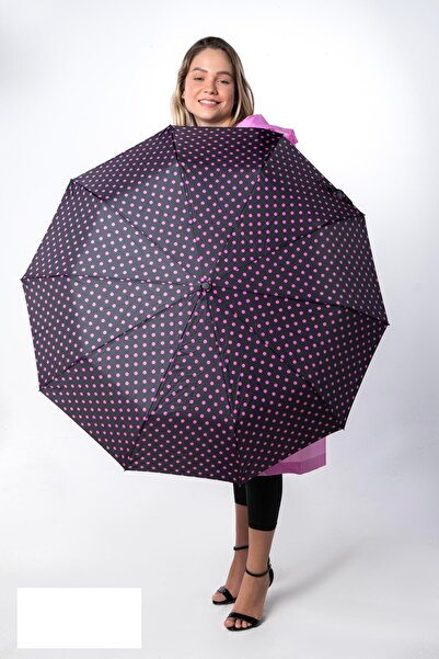 newdaki Renkli Benekli Puantiyeli Fiber 10 Telli Tam Otomatik Rüzgara Dayanık...