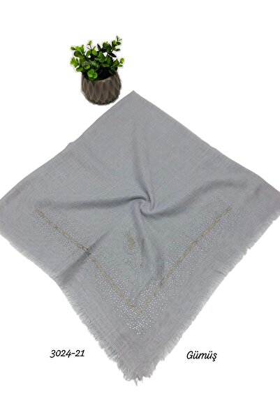 Sedef 3024 Taşlı Flamlı Eşarp