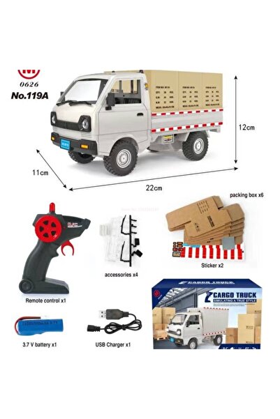 Choice سيارة Wpl D12 Rc للتحكم عن بعد بمقياس 1:10/1:16، شاحنة تسلق الانجراف، ...