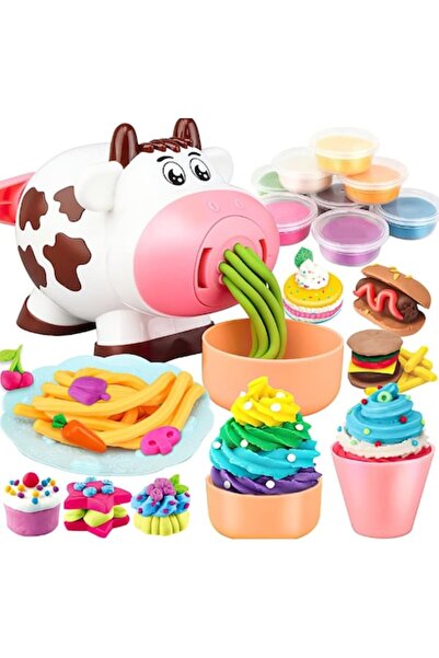 OEM Plasticine Modeling Kit - Interactive Set with 19 Pieces and 8 Colors - Create and Model with