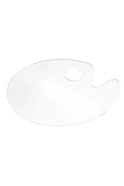 Genel Markalar Supertrend Şeffaf Akrilik Resim Paleti 20x30 cm.