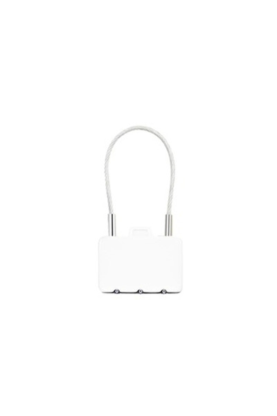 Trink Çanta Combination Suitcase Lock - Travel Suitcase Lock-Bag Lock - Combination Travel Lock-White