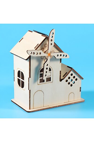 Choice منزل طاحونة الهواء منازل طاحونة الهواء الشمسية، نماذج تجميع يدوية الصن...